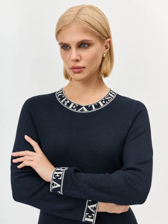 BULMER Жаккардовое платье