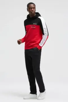 CAMP DAVID Толстовка с цветными блоками