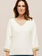 BIANCA Пуловер с V-вырезом