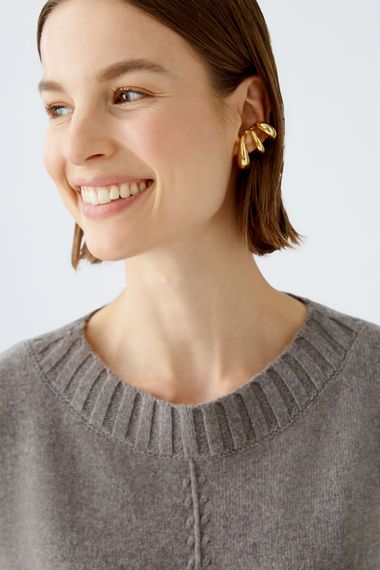 Oui Свитер из смесовой шерсти