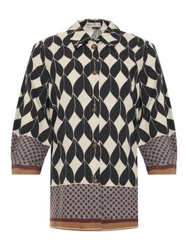 BULMER Блуза с графичным принтом