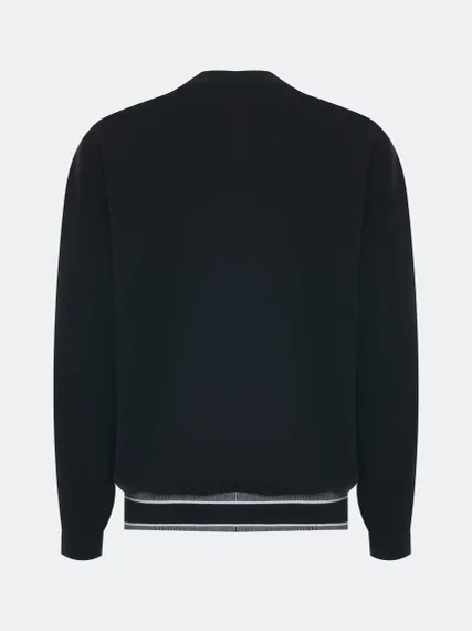 BULMER Свободный джемпер с шрифтовым узором