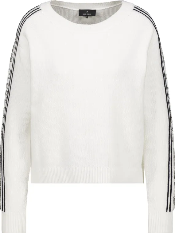 MONARI Джемпер с полосками на рукавах