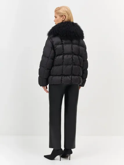 BULMER Куртка пуховая с меховым воротником