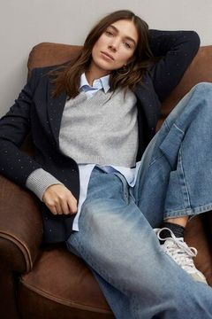 Oui Жакет из джерси с вискозой