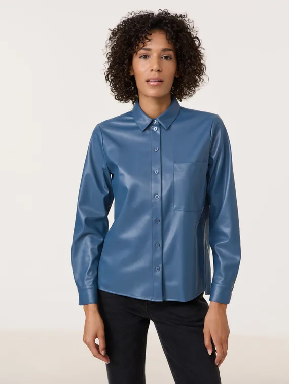 GERRY WEBER Рубашка из экокожи