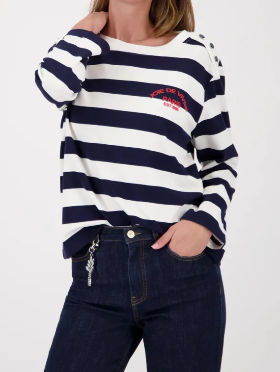 MONARI Толстовка в морскую полоску