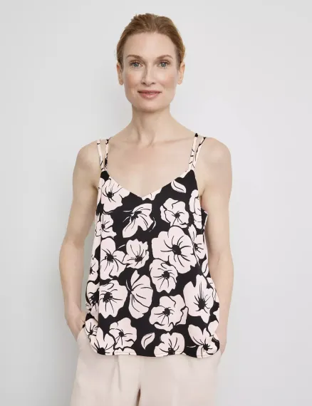 GERRY WEBER Топ с цветочным принтом