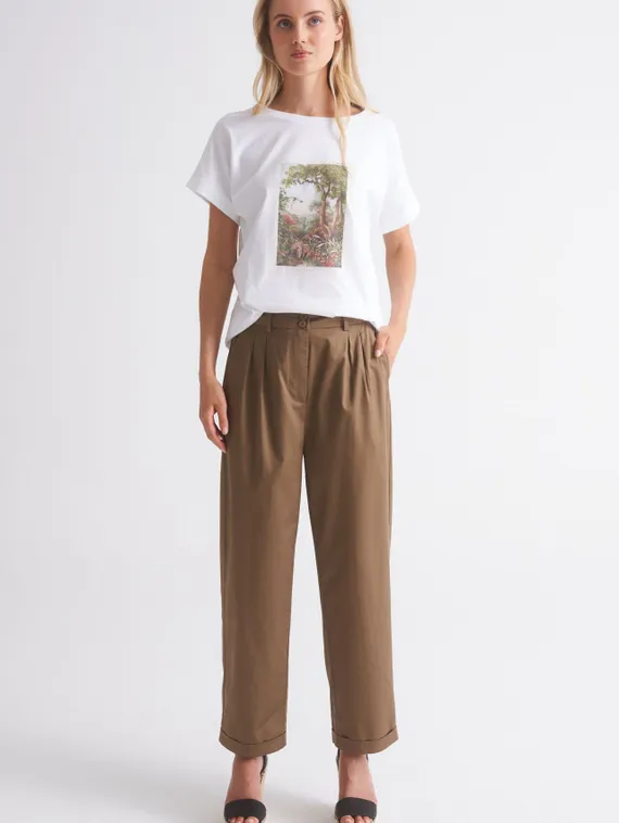 UNQ Брюки с защипами