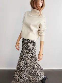 Oui Пуловер с пуговицами