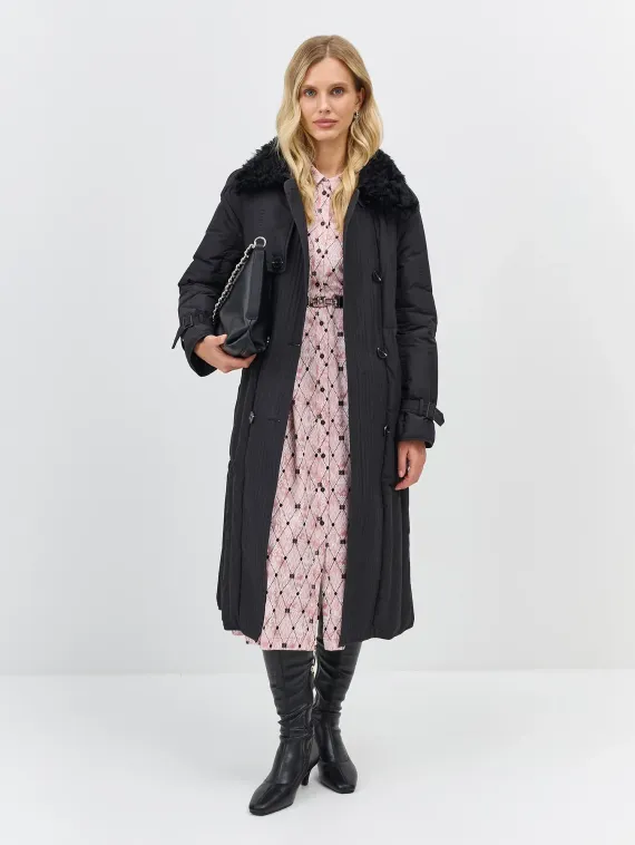 BULMER Пуховое пальто с мехом