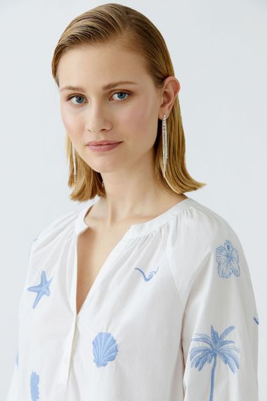 Oui Туника хлопковая