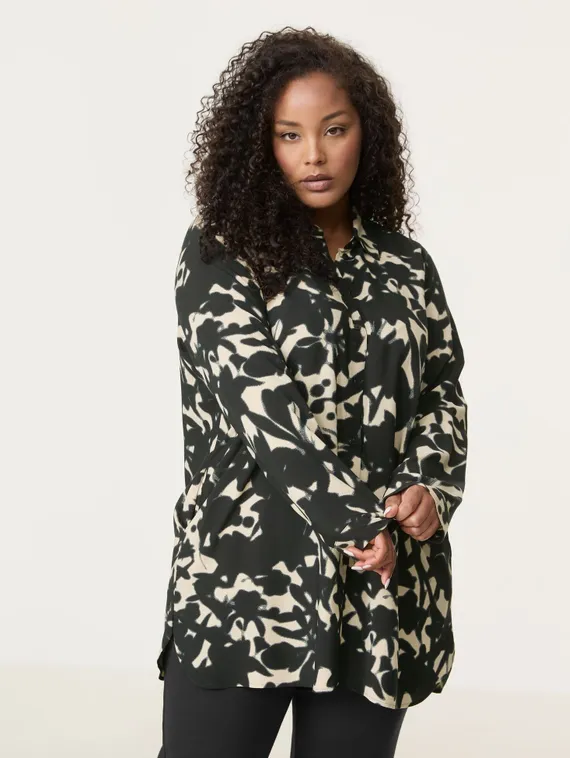 SAMOON Блуза атласная