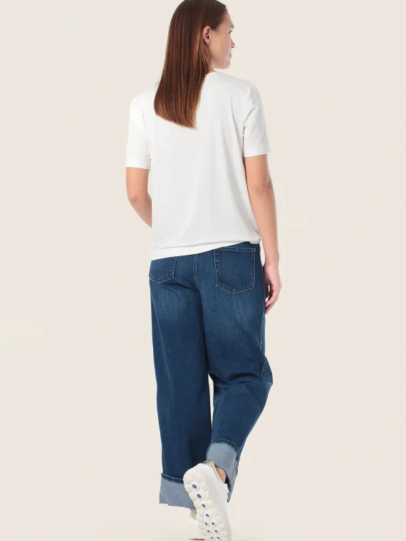 GERRY WEBER Футболка с цветочным принтом