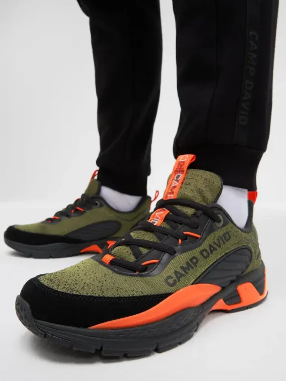 CAMP DAVID Кроссовки городские в цвете хаки