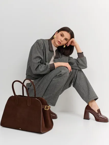 BULMER Сумка из натуральной замши