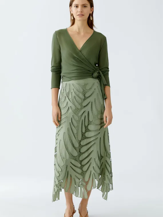 Oui Юбка кружевная