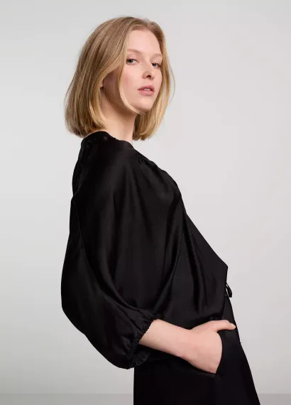 SUMMUM Блуза с рукавами &quot;летучая мышь&quot;