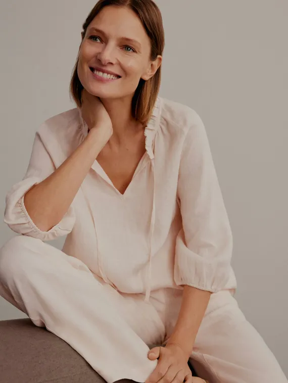 GERRY WEBER Блуза льняная