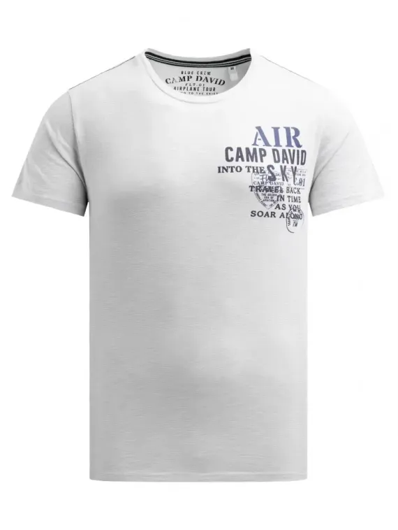 CAMP DAVID Футболка с принтом на спине