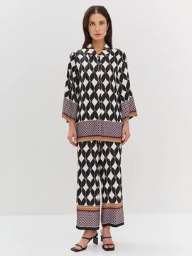 BULMER Брюки с графичным принтом