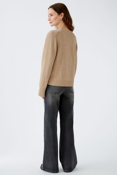 Oui Кардиган из смесовой шерсти