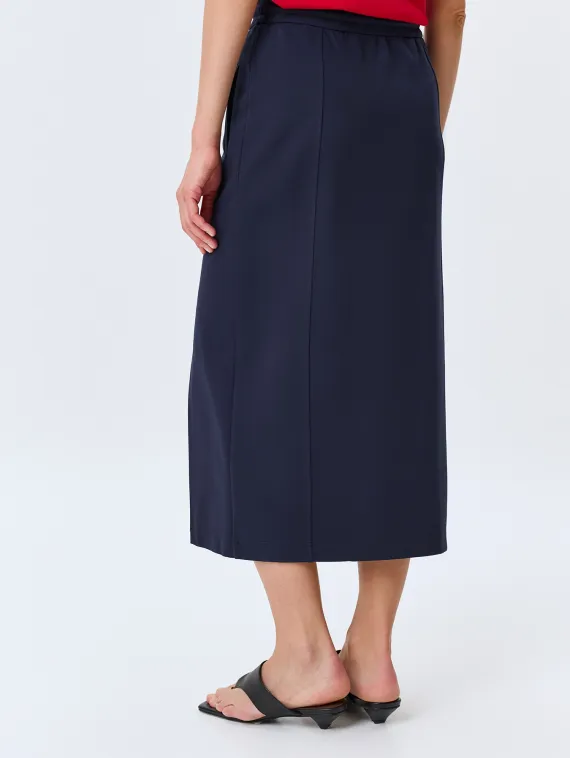 BULMER Трикотажная юбка с разрезом