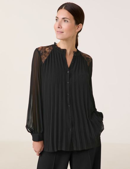 GERRY WEBER Блуза плиссированная