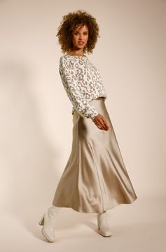 MONARI Атласная юбка