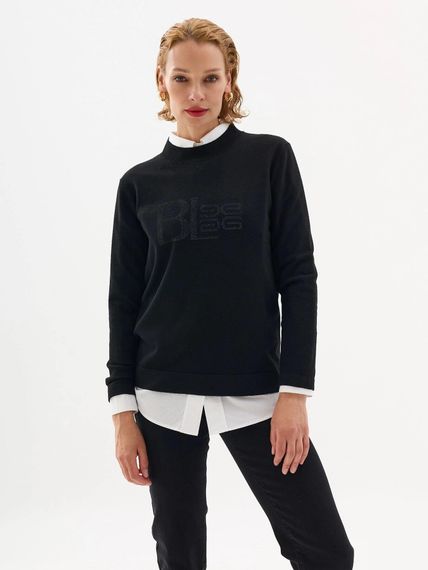 BULMER Джемпер со стразами