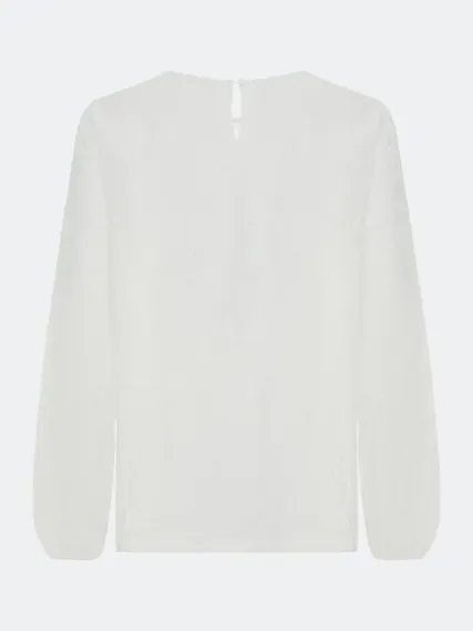 BULMER Романтичная блуза с вышивкой