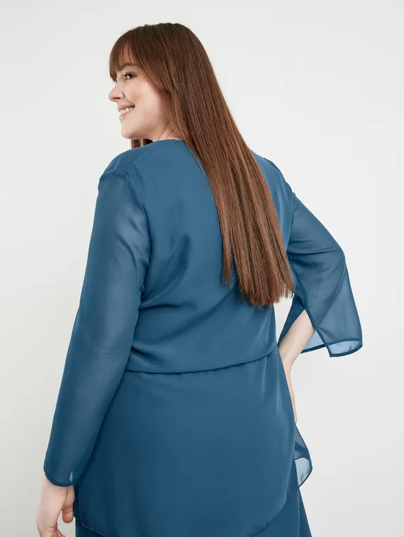 SAMOON Платье из шифона