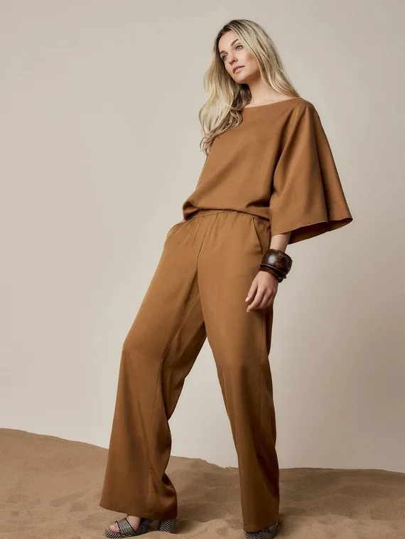 SUMMUM Топ с широкими рукавами