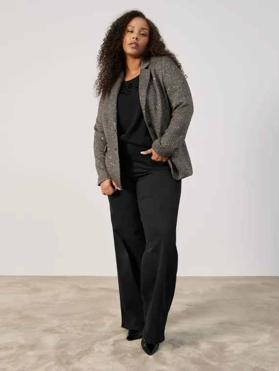 SAMOON Футболка с узором из пайеток