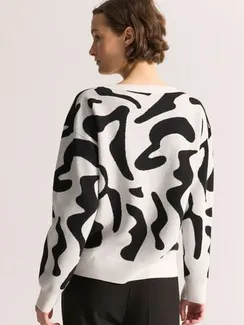 UNQ Пуловер с графическим принтом