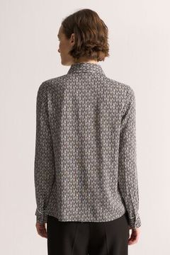 UNQ Блуза с принтом