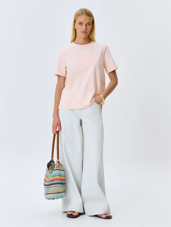 BULMER Футболка с вышивкой лого