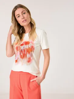 GERRY WEBER Футболка с абстрактным принтом