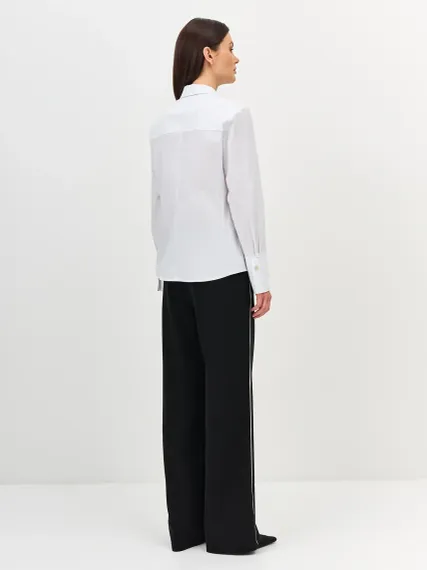 BULMER Широкие брюки с контрастным кантом