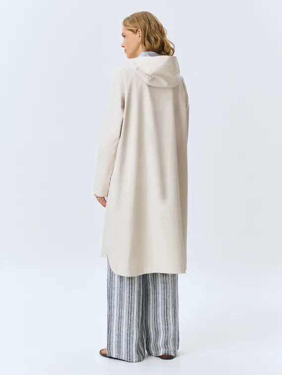 BULMER Свободный плащ с капюшоном