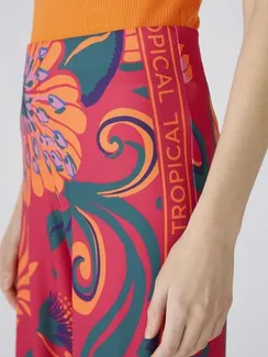 Oui Брюки с принтом