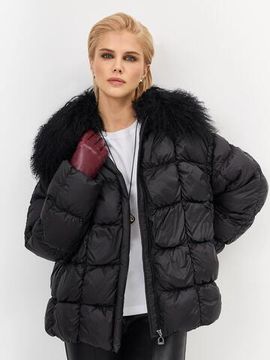 BULMER Куртка пуховая с меховым воротником