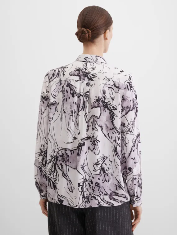 Elisa.and.me Блузка с анималистичным принтом