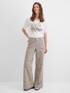 Elisa.and.me Джинсы широкие с принтом