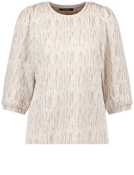 TAIFUN Джемпер с жаккардовым узором