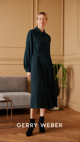 GERRY WEBER Платье со складками