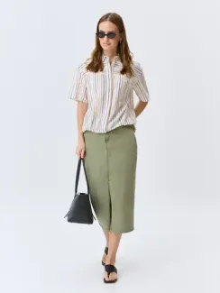 BULMER Легкая блузка в полоску