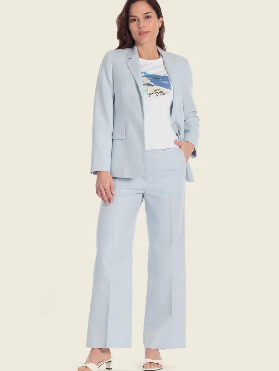 GERRY WEBER Жакет лен с хлопком