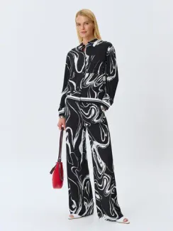 BULMER Блузка с графичным принтом