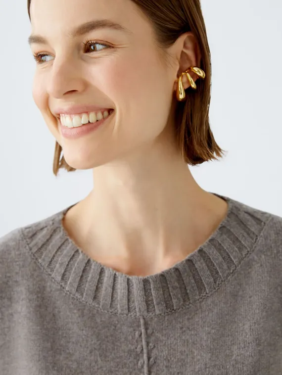 Oui Свитер из смесовой шерсти